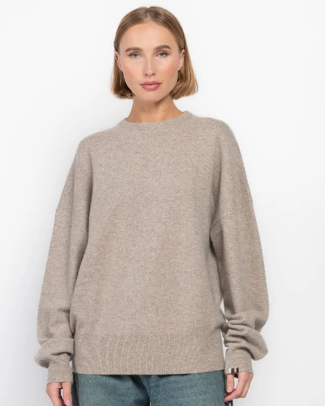 Tes Sweater Striped Floral Plaid