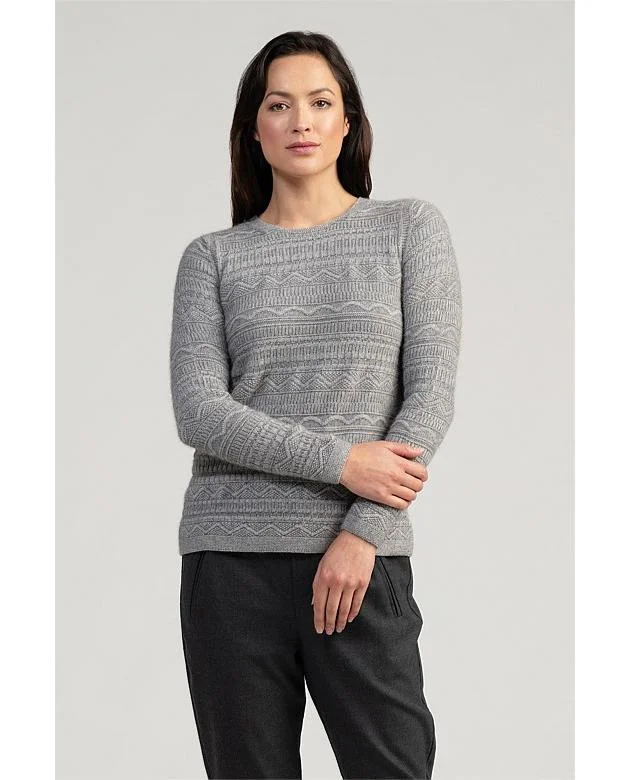 Womens Peak Crop Sweater Oversized Loose Flowy
