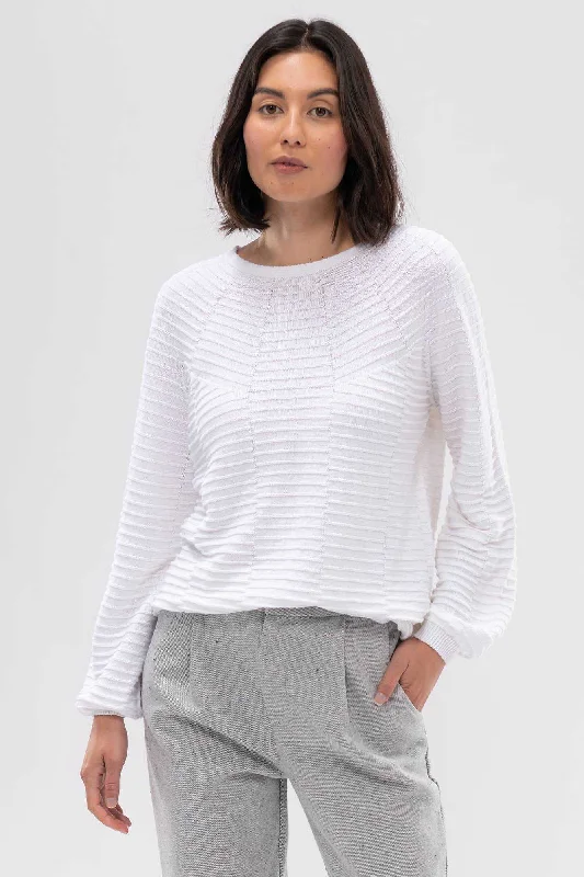 Womens Saki Sweater - Cloud Velvet Chenille Corduroy