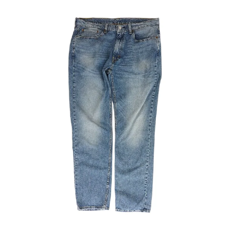 514 Solid Straight Jeans Elegant High-Waisted Flared Jeans