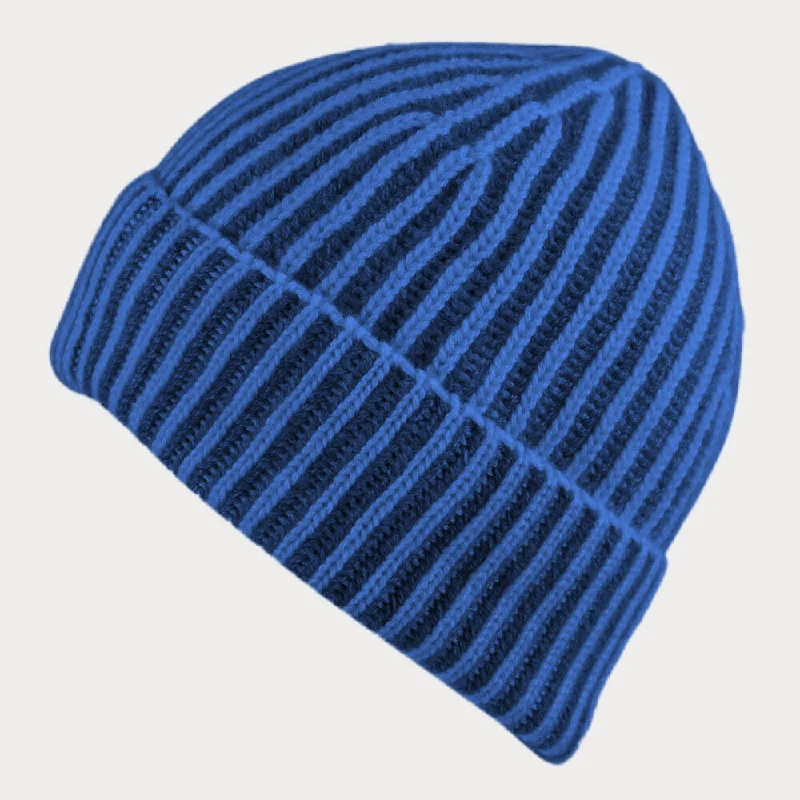 Blue Jeans Striped Cashmere Beanie Trendy Skinny Fit Jeans