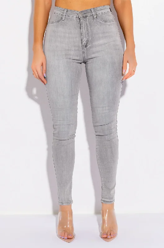 FLEX-FIT HIGH WAISTED SUPER STRETCHY SKINNY JEANS Comfortable Boyfriend Jeans