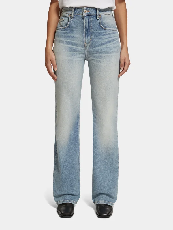 Glow high-rise bootcut jeans Fashionable Mom Jeans