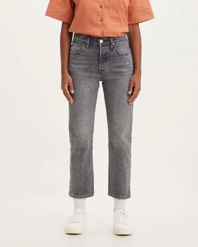 Levi's® Womens 501 Crop Jeans - Ashed Out Elegant Bootcut Fit Jeans