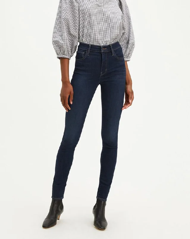 Levi's® Womens 720 High Rise Super Skinny Jeans - Deep Serenity Fashionable Jeggings Style Jeans