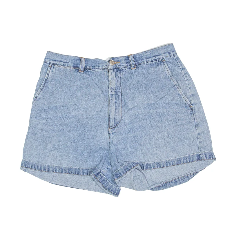 LIMITED JEANS Denim Shorts Blue Regular Womens M W30 Stylish Acid-Wash Jeans