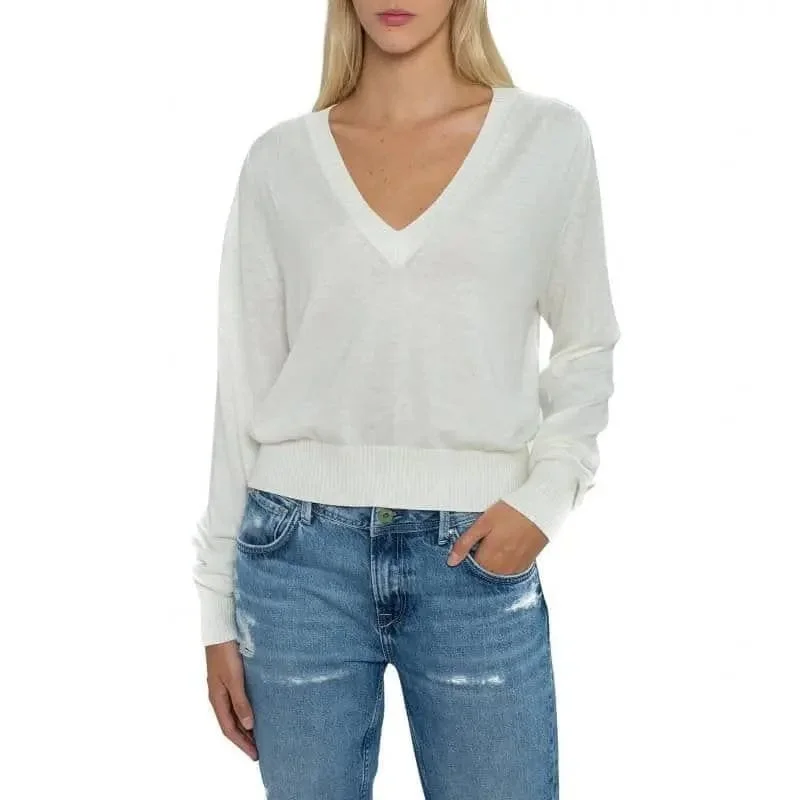 Pepe Jeans - MARTINA_PL701731 - White Trendy Colored Denim Jeans
