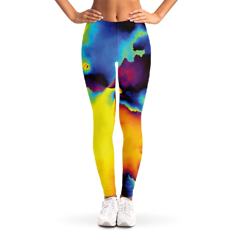 Psychedelic Acid Print Women's Leggings