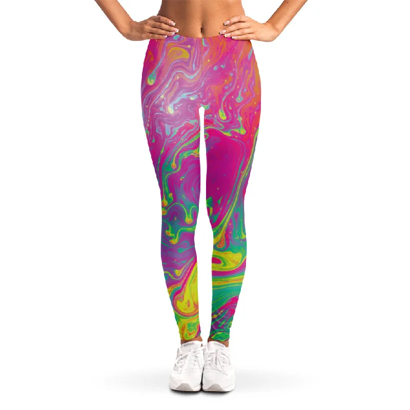 Psychedelic Formed Print Women's Leggings