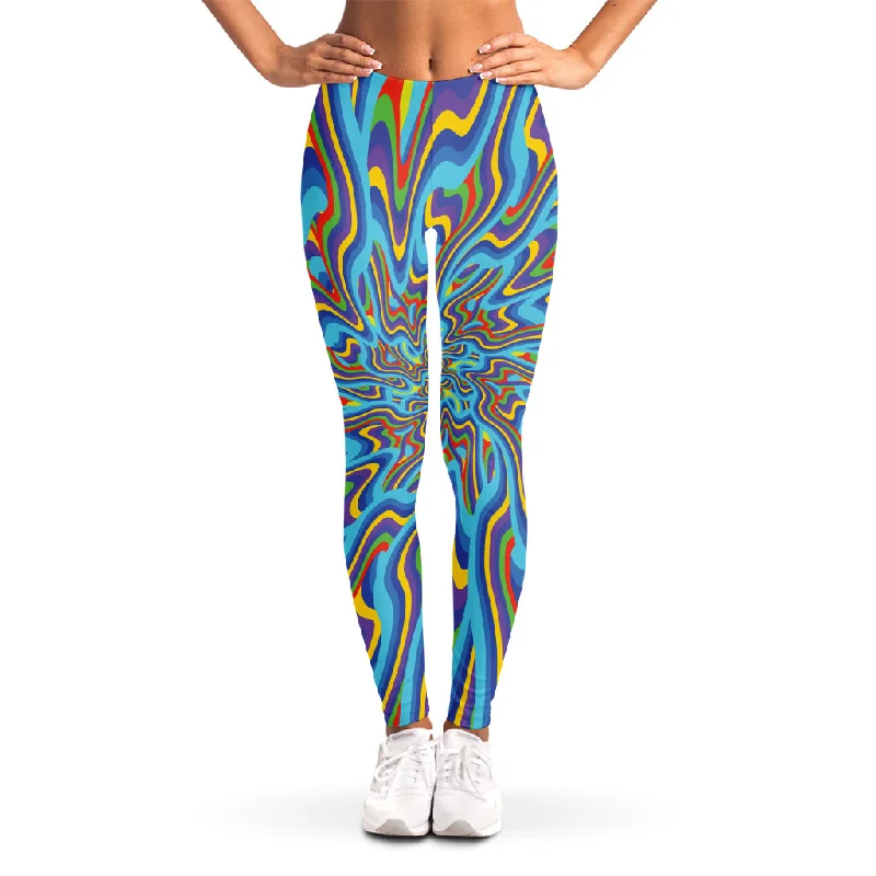 Psychedelic Print Women's Leggings