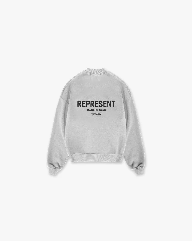 Represent Owners Club Sweater - Ash Grey