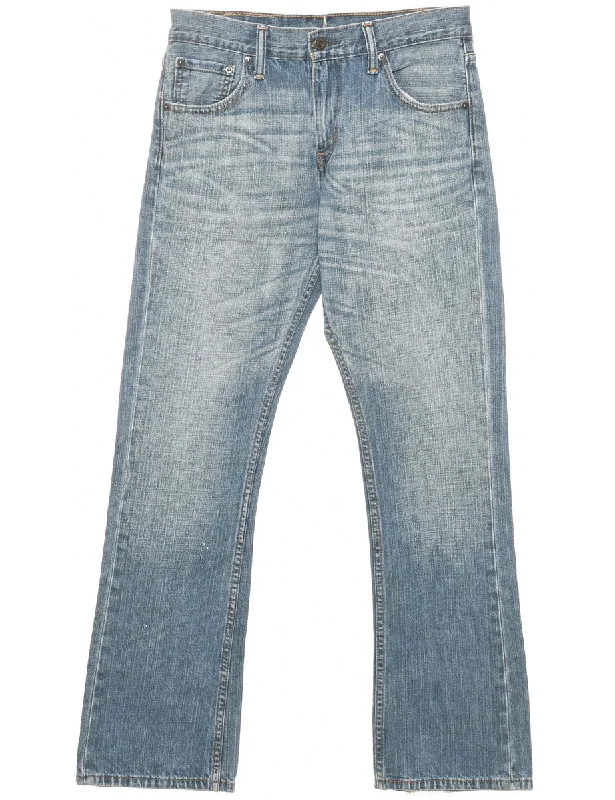 Straight Leg Levi's 527 Jeans - W30 L30 Comfortable Distressed Straight-Leg Jeans