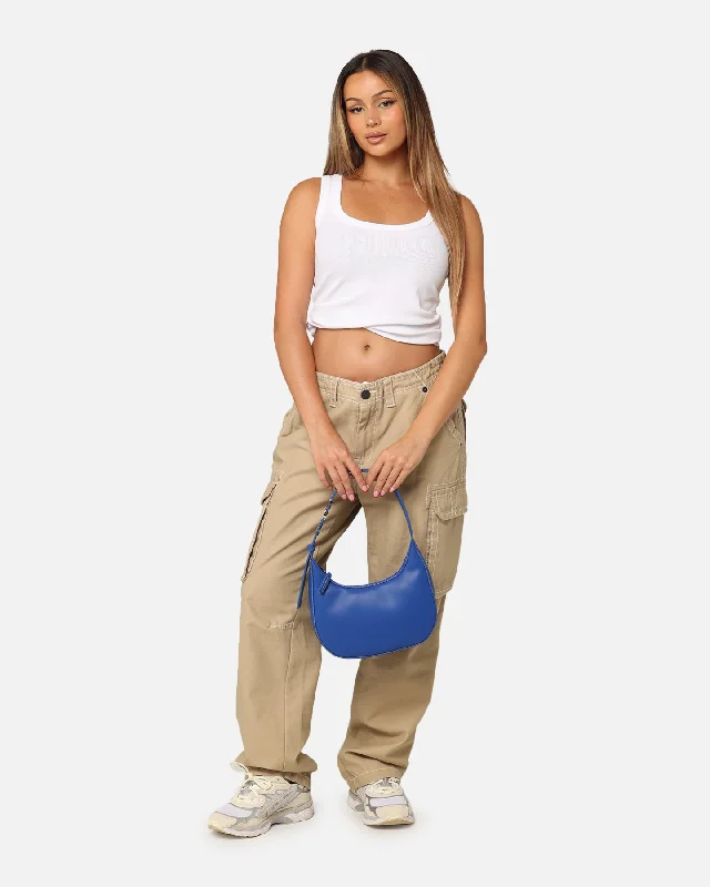 Tommy Jeans Women's Bold Shoulder Bag Ultra Blue Stylish Relaxed Fit Skinny Jeans
