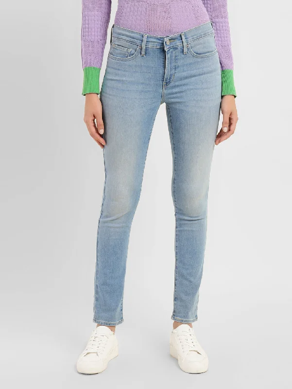 Women's Mid Rise 311 Shaping Skinny Fit Jeans Fashionable Relaxed Fit Denim