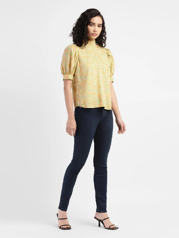 Women's Mid Rise 311 Shaping Skinny Fit Jeans Casual Skinny Fit Jeans