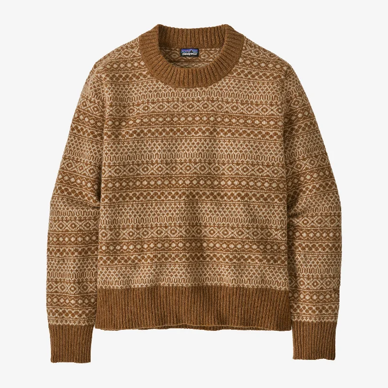 W's Recycled Wool-Blend Crewneck Sweater