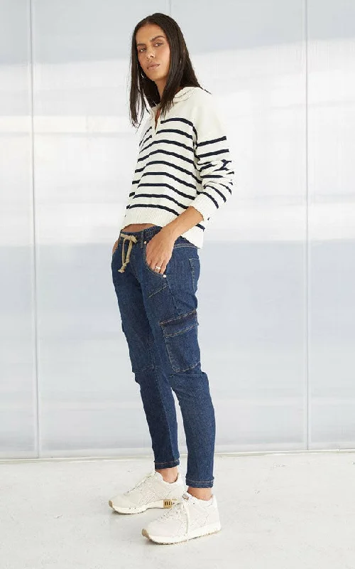 Active Cargo Paris Blue Jeans