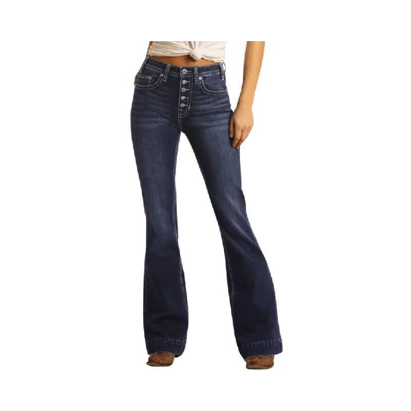 Panhandle Slim High Rise Extra Stretch Button Fly Trouser Jeans