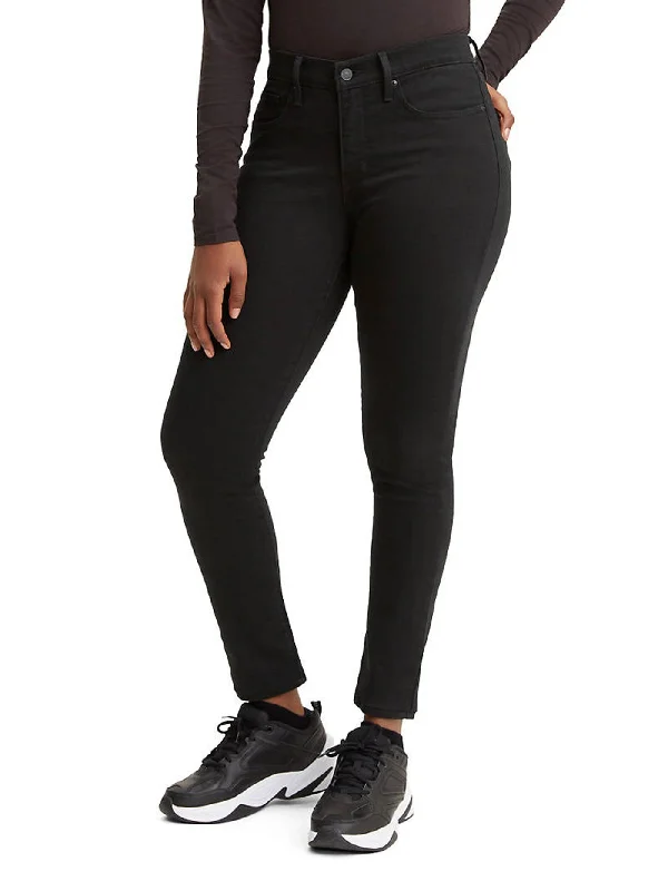 311 Shaping Skinny Soft Black Jeans