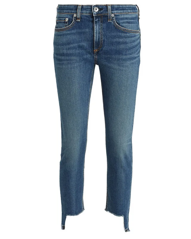 Rag & Bone Cate Skinny Step Hem Jeans