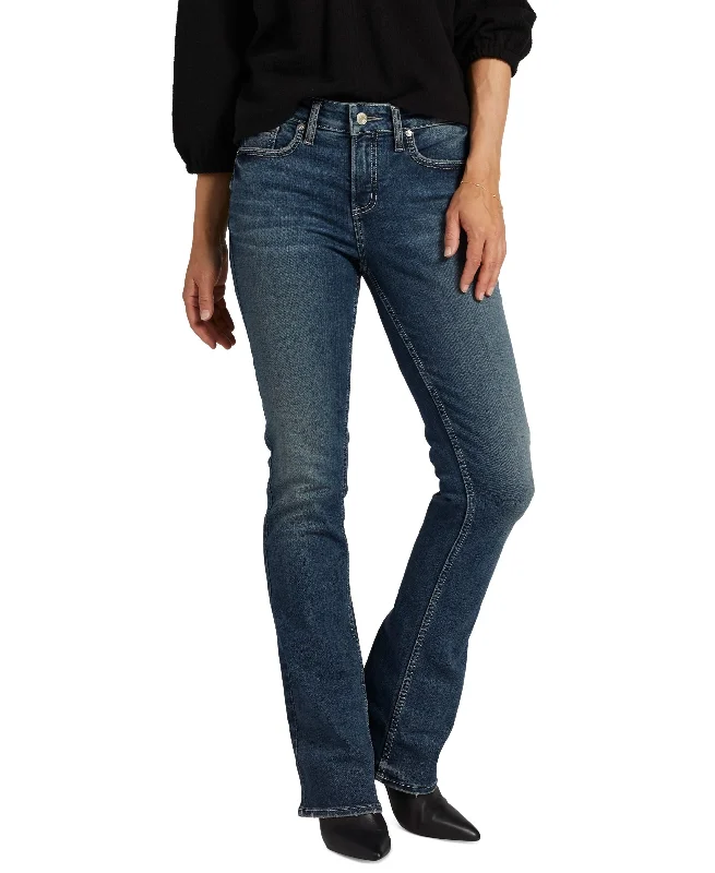 Silver Jeans Co. Womens Suki Mid Rise Bootcut Jeans