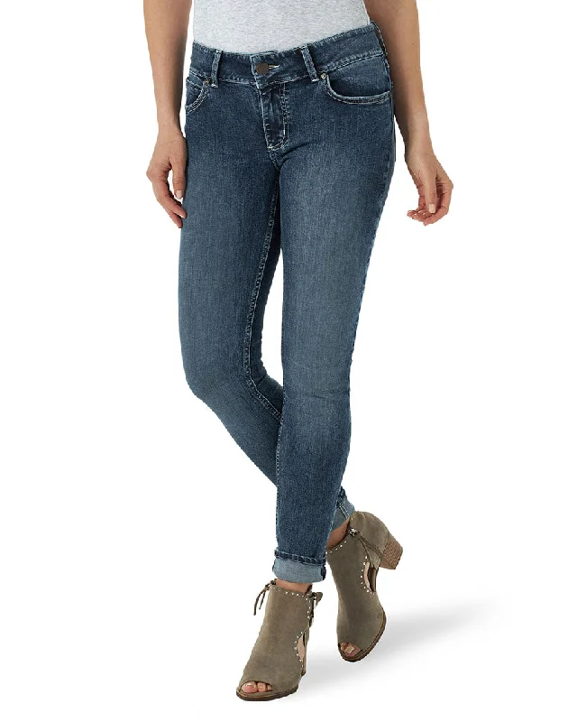 Women's Essentials Mid-Rise Skinny Jeans