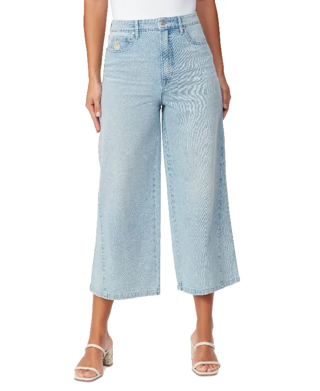 Women's Gloria Vanderbilt x Christian Siriano Rori Cropped Wide-Leg Jeans