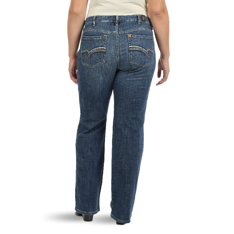 Wrangler Women's Aura Instantly Slimming Jeans - Plus